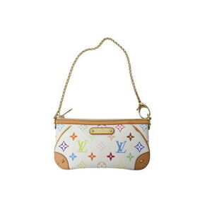 Louis Vuitton Milla Accessory Pouch Monogram Multicolore Multicolor White